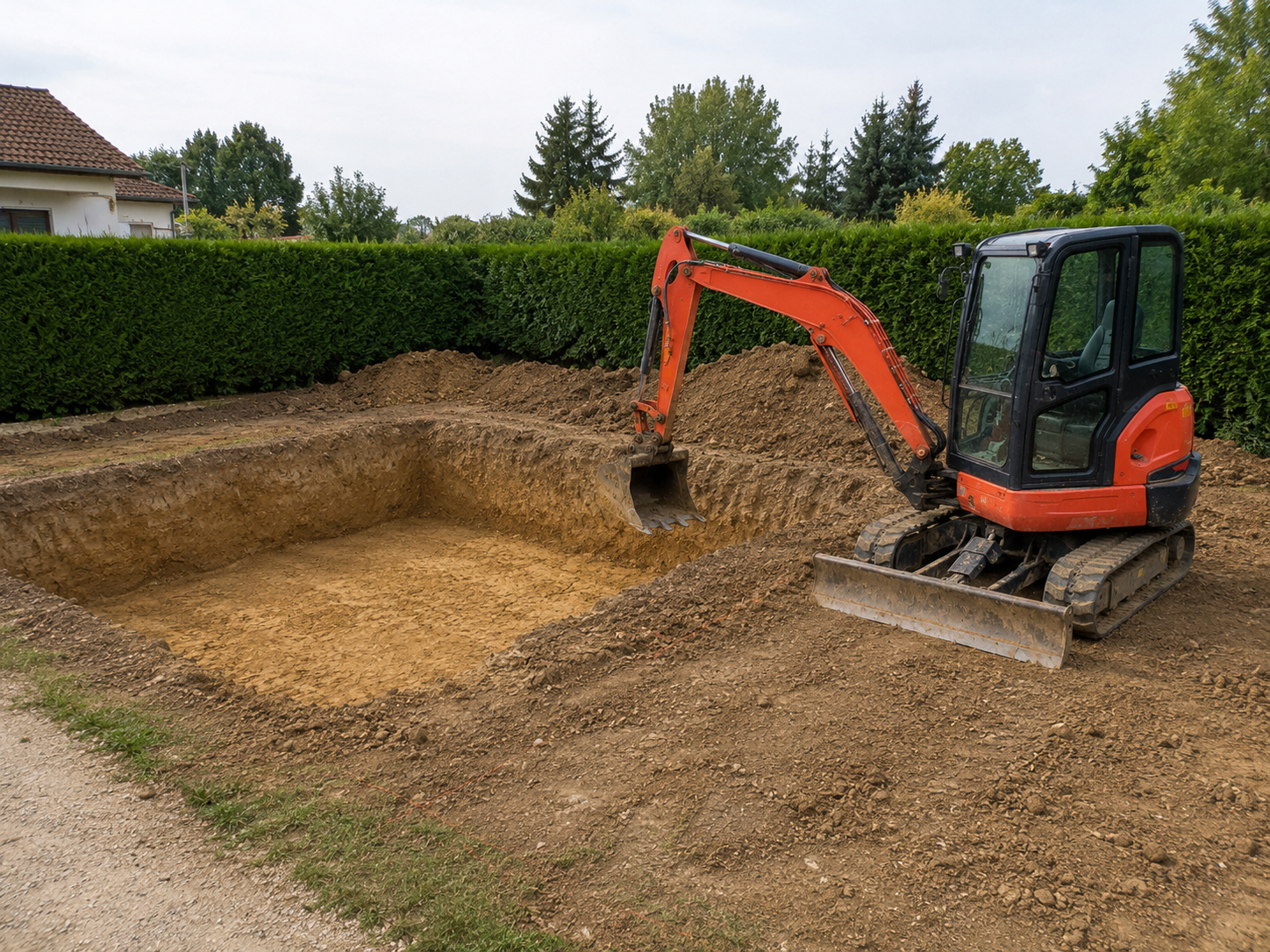 amenagement extérieur, cloture et travaux de terrassement a tarbes hautes pyrénées